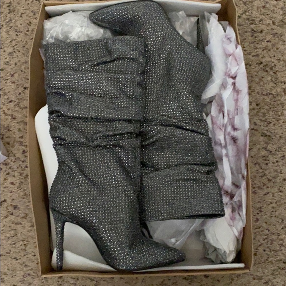 Rhinestone booties